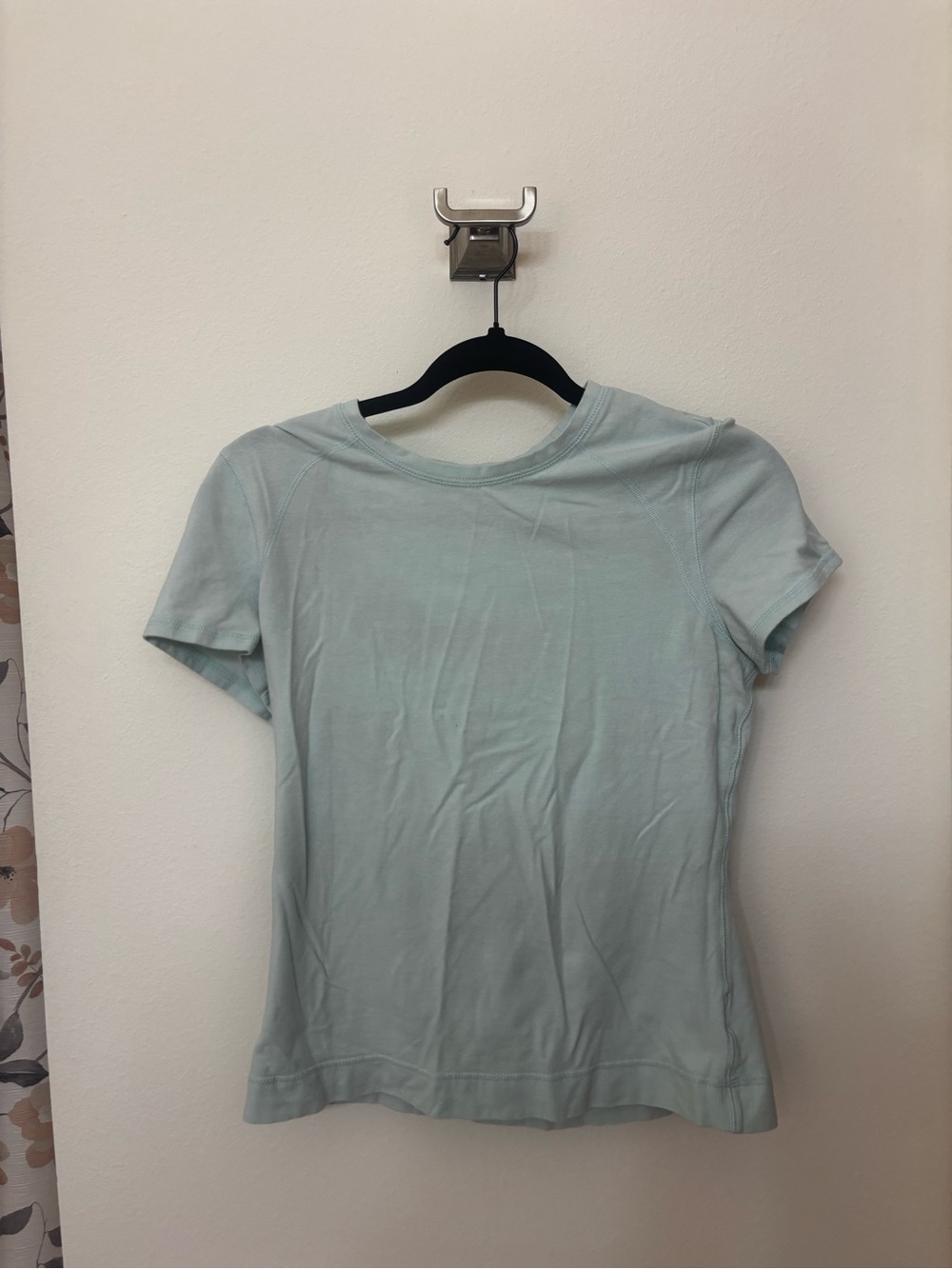 tek gear Women's Baby Blue Short Sleeve Crew Tee